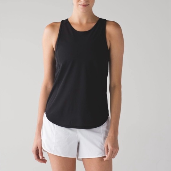 Lululemon sz 8 Sculpt Tank II Black Sleeveless Women's Top great condition - Picture 1 of 11